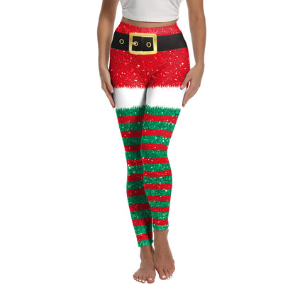 Holly Jolly Women’s Active Christmas Leggings