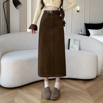 Vintage Style A-Line Sheath Skirt