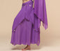 Stage-Ready Coin Hanging Chiffon Skirt