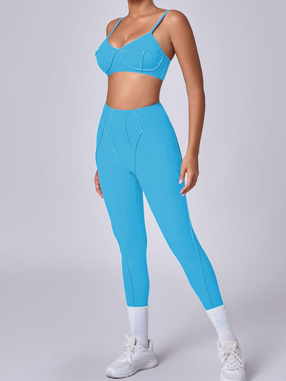 Outer Curve Seam Yoga Leggings