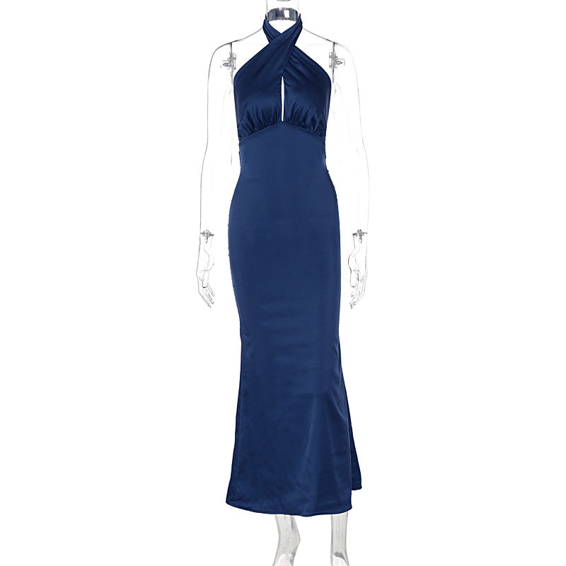 Summer Fashion Elegant Backless Sleeveless Dress - Sculptify™