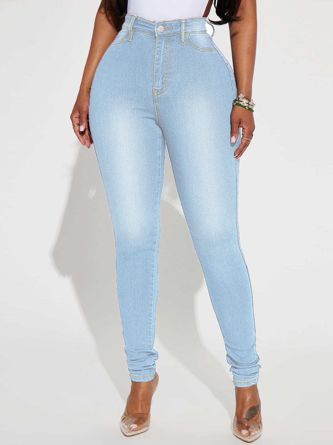 SculptFit Elastic Skinny Jeans