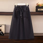 Slimming Elastic Waist Winter Skirt
