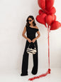 Sexy Jumpsuits For Women Falling Straps Business Rompers Elegant Straight Long Pants Rompers Fastened With A Zipper On The Side. - Sculptify™