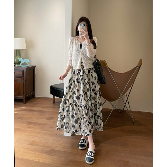 Delicate Romantic Chiffon Skirt