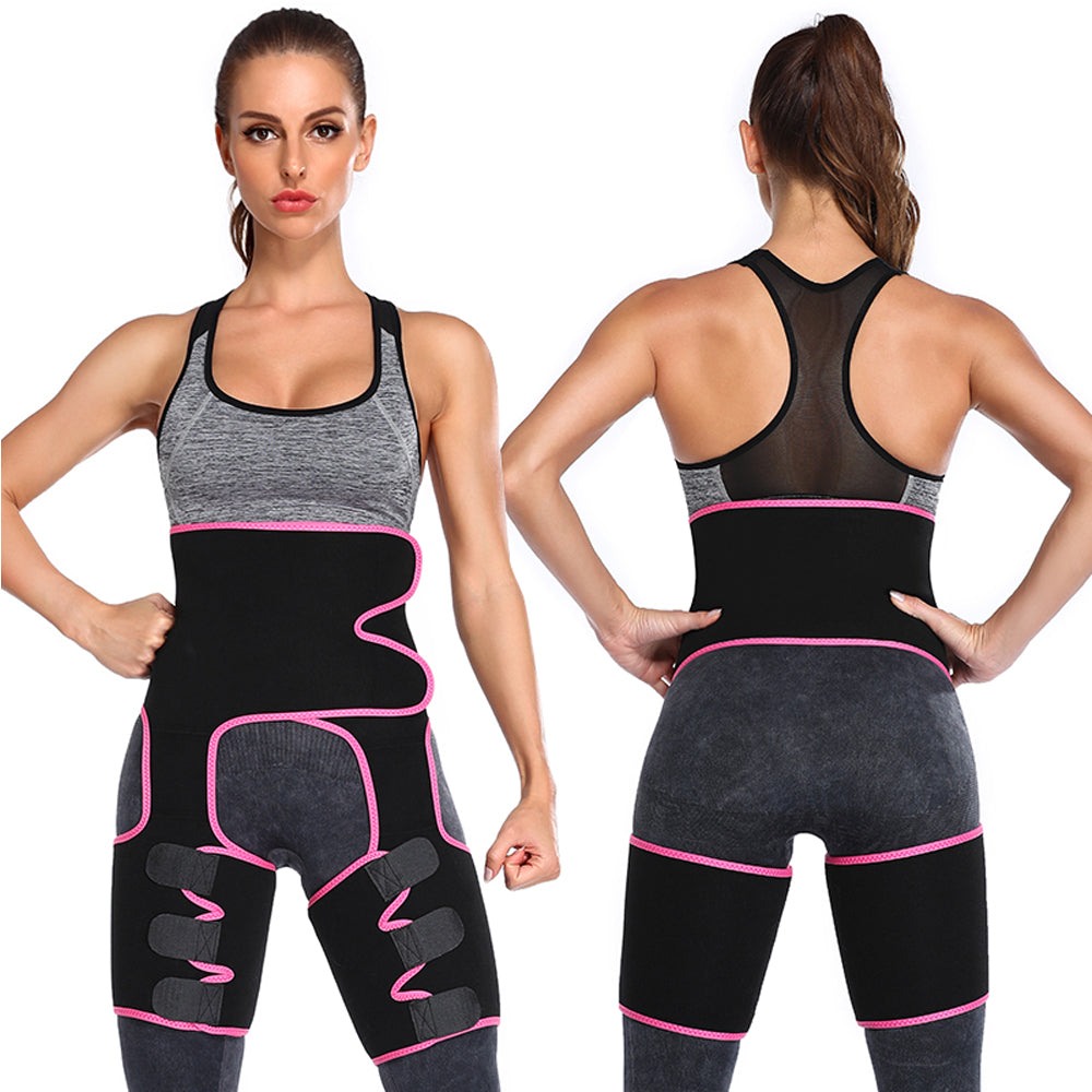 Sweat High Waist Thigh Trimmer Butt Lifter Shapewear Belt 3 In 1 Adjustable Belt  Shapewear Sculptify™