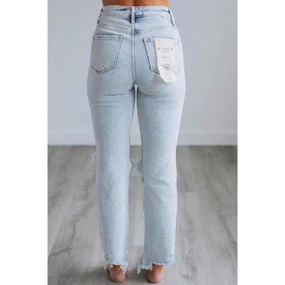 EuroVibe Distressed Slim Jeans