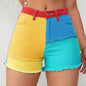 Chic Casual Splicing Shorts