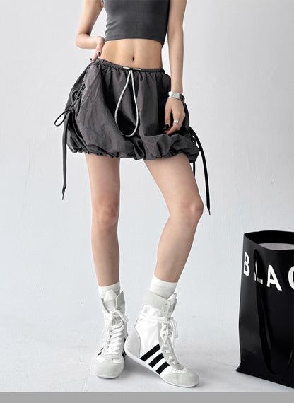 Classic Slim-Fit Elastic Waist Skirt