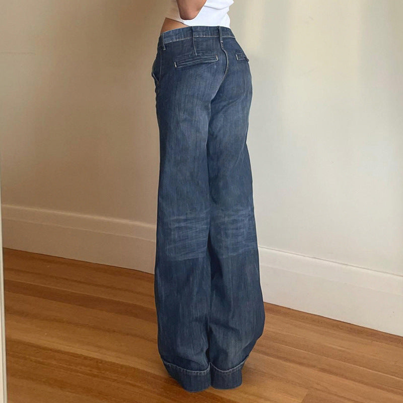 CoolTone Low-Rise Straight Jeans