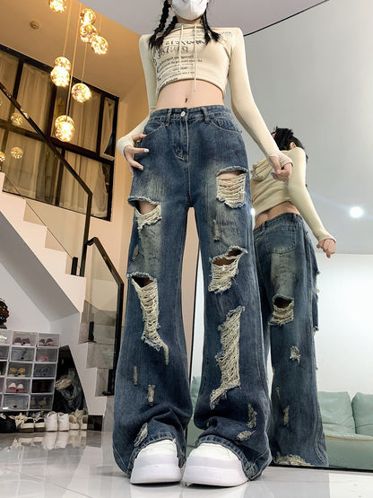 Effortless Edge Loose Fit Jeans