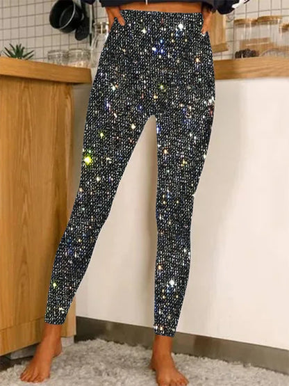 Sequin Street Style Leggings