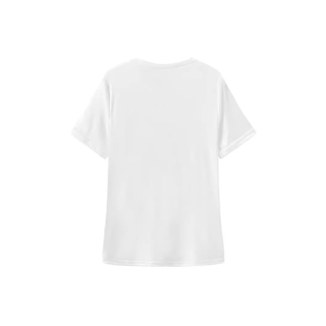 Loose-fitting Short-sleeve T-shirt With A Lip-print Design  Short sleeve t-shirts Sculptify™