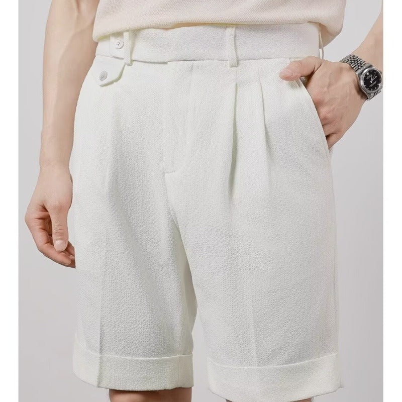 Stylish Women’s Fifth Suit Loose Shorts