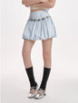 Romantic Fluffy Flower A-Line Skirt