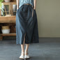 Classic Retro Slim A-Line Skirt