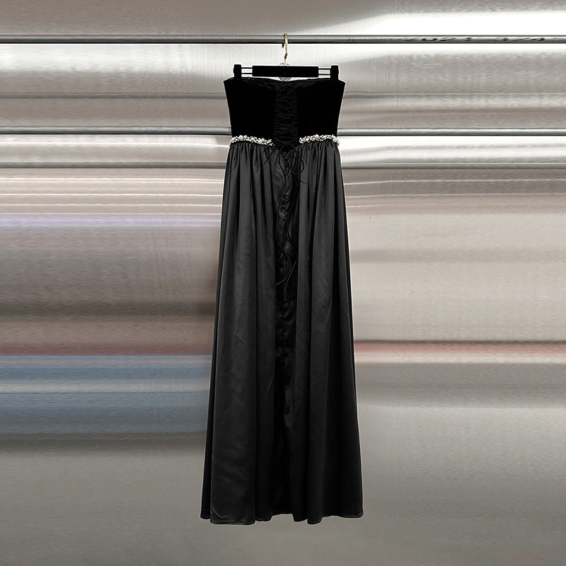 Design A Strapless Maxi Dress For Women - Sculptify™