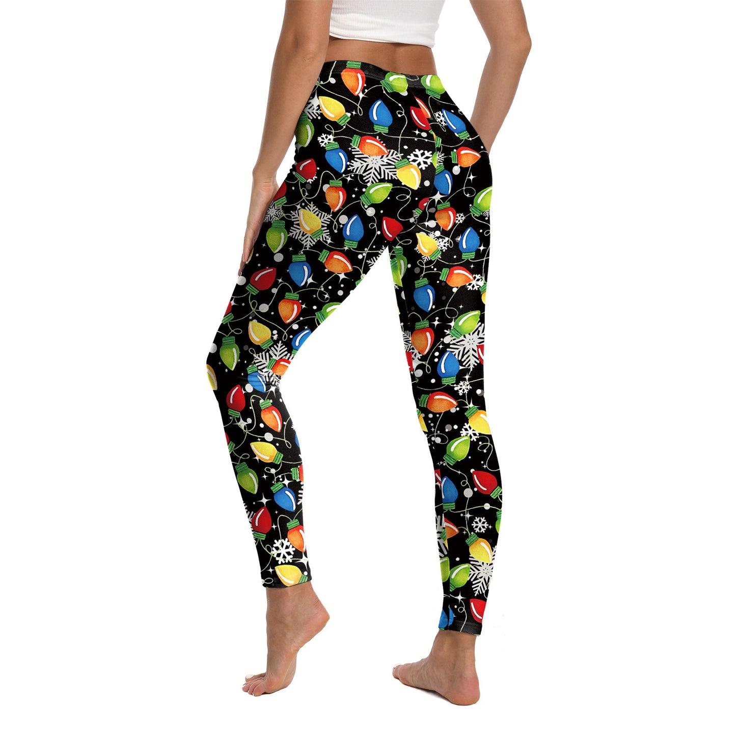 Holly Jolly Women’s Active Christmas Leggings
