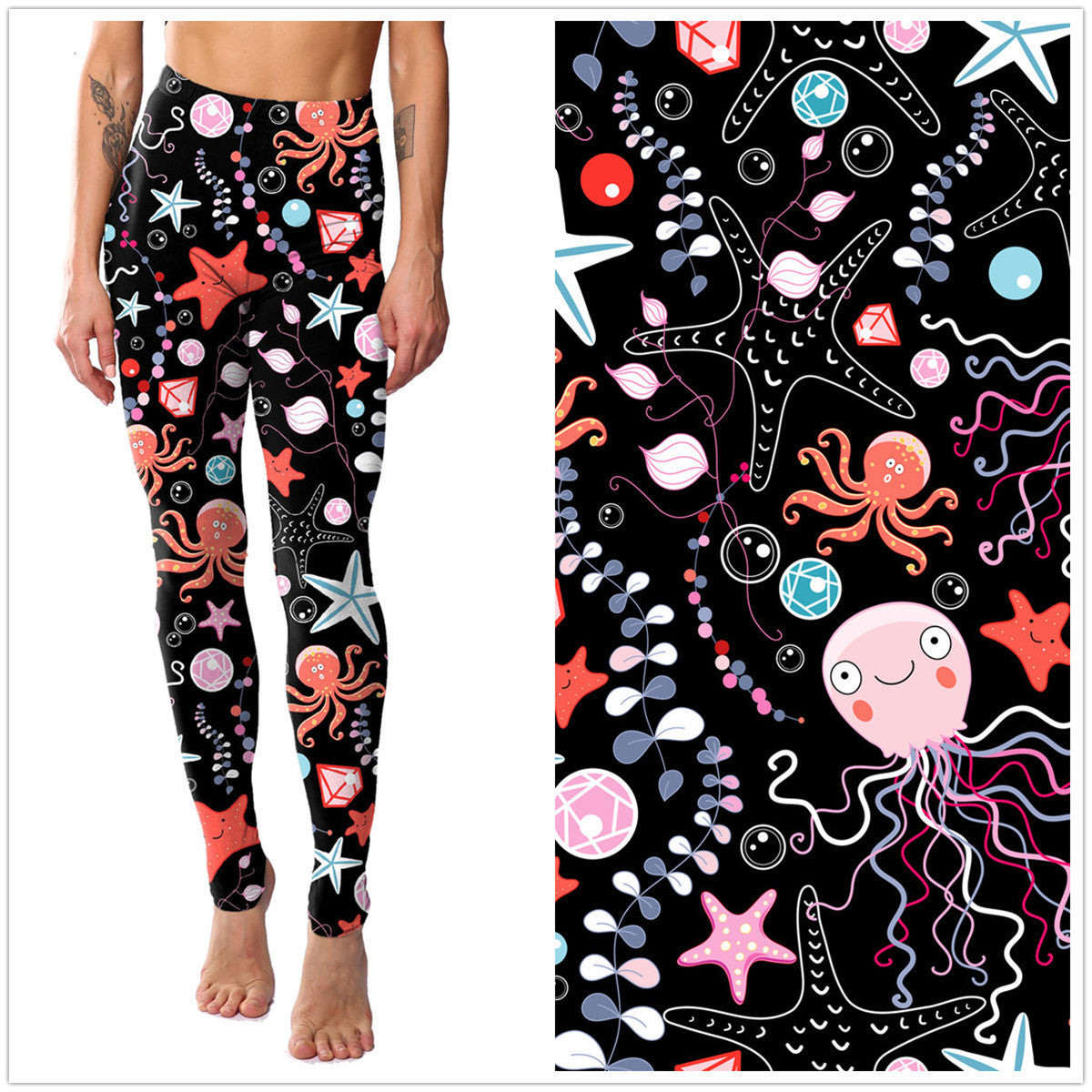 Purrfect You Printed Leggings