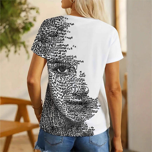 Womens Crew-neck Short-sleeve T-shirt Top  Short sleeve t-shirts Sculptify™