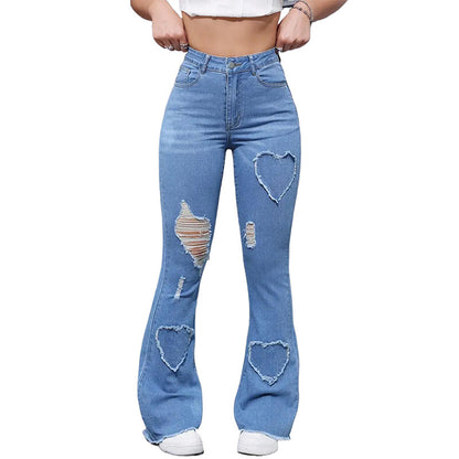 Heartbreak High-Rise Flare Jeans