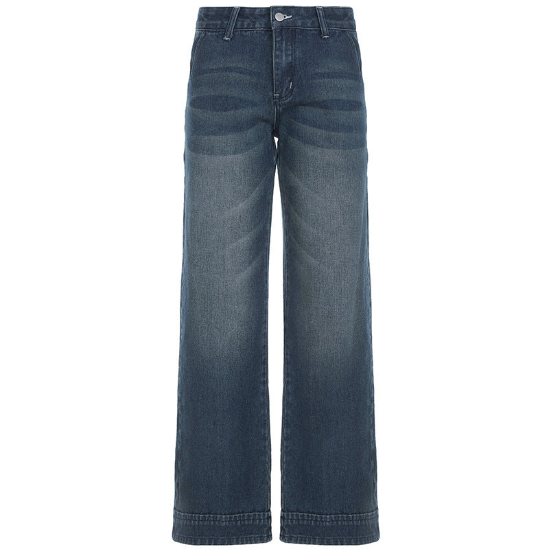 CoolTone Low-Rise Straight Jeans
