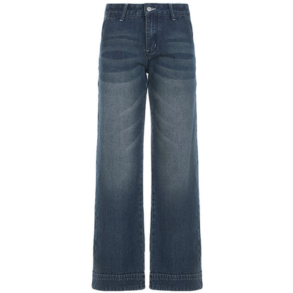 CoolTone Low-Rise Straight Jeans