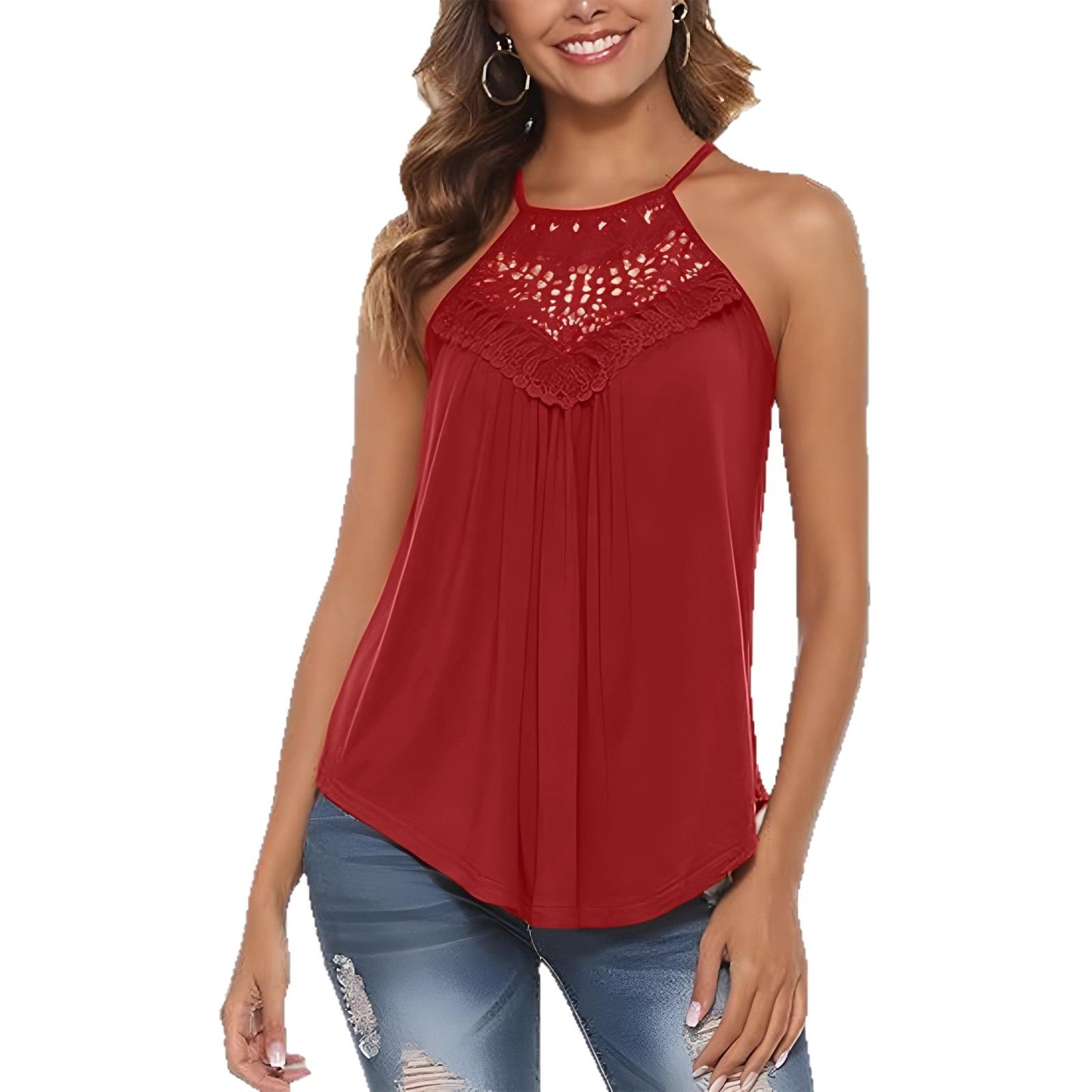 Womens Sexy Embroidered Camisole For Foreign Trade - Sculptify™
