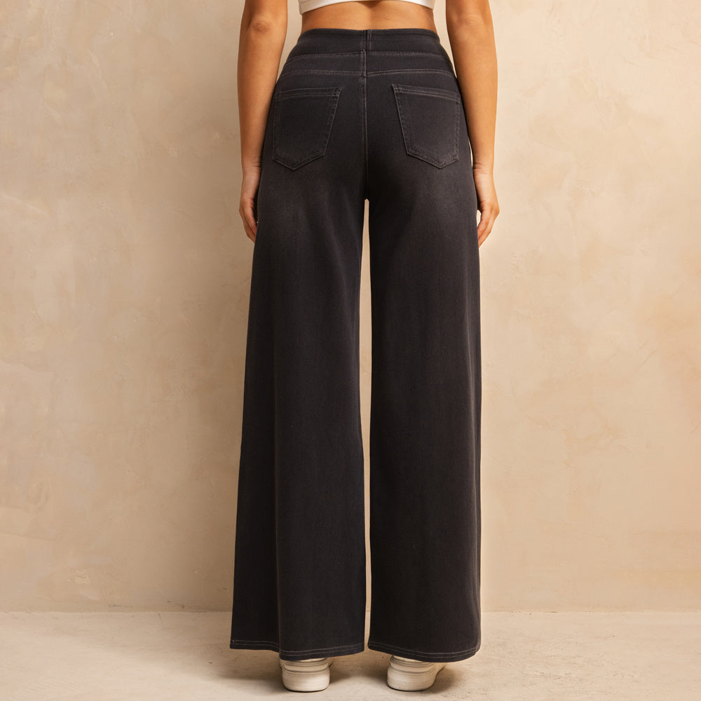 Women’s Stretchy Knit Flare Jeans