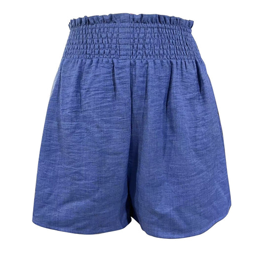Summer Beach High-Waist Shorts