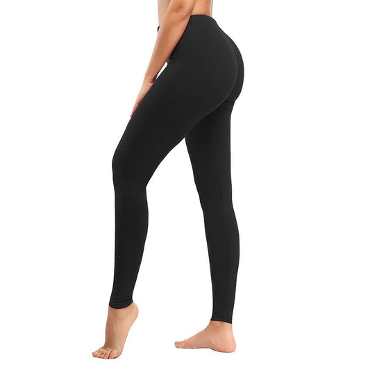 SleekFit Black Cropped Leggings