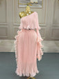 Fashionable One-shoulder Elegant Evening Dress - Sculptify™