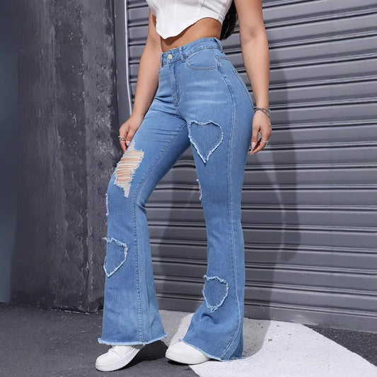 Heartbreak High-Rise Flare Jeans