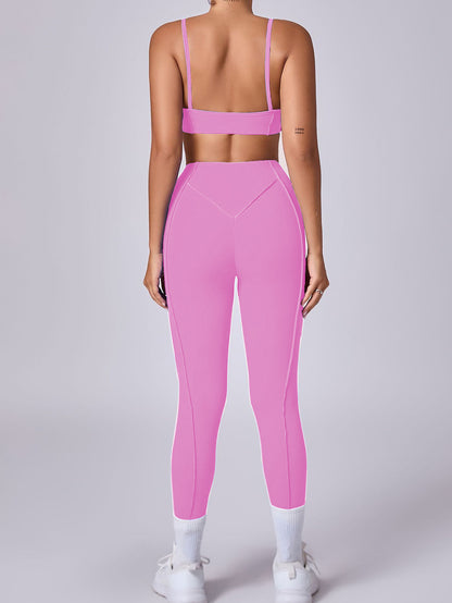 Outer Curve Seam Yoga Leggings
