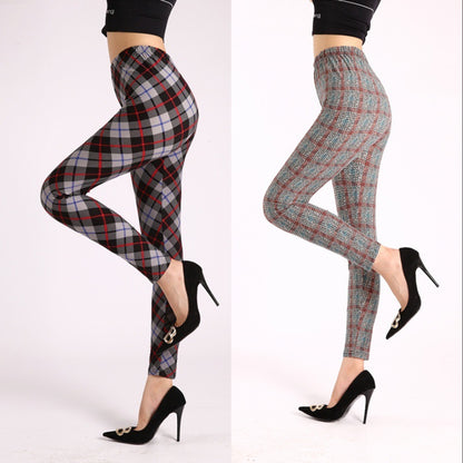 Autumn Bloom High-Waist Leggings