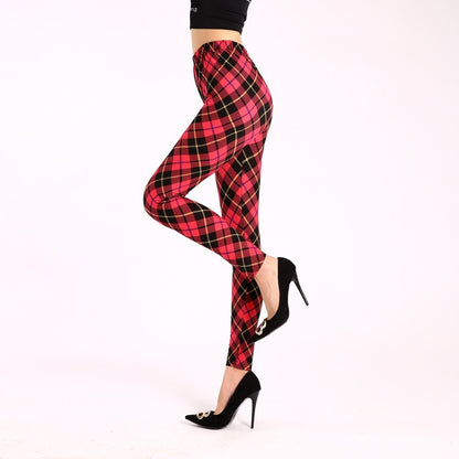 Autumn Bloom High-Waist Leggings