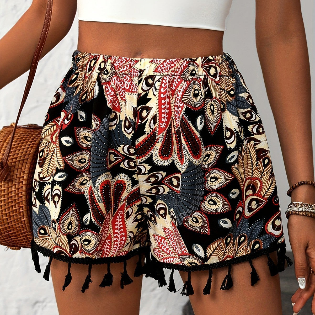 Stylish Women's Printed Shorts