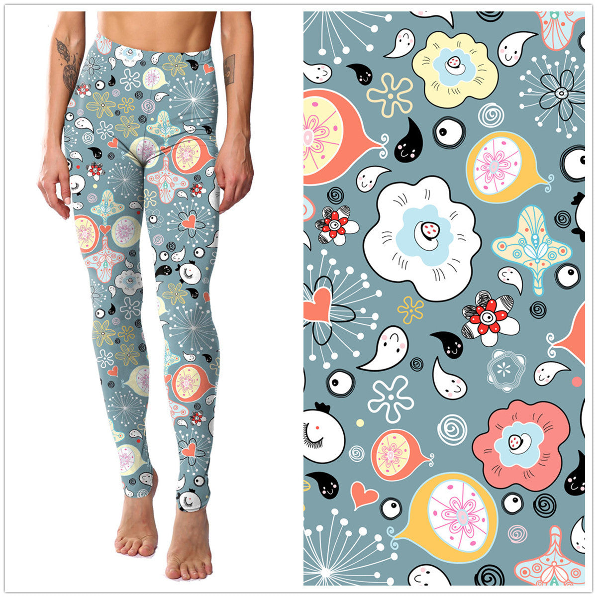 Purrfect You Printed Leggings