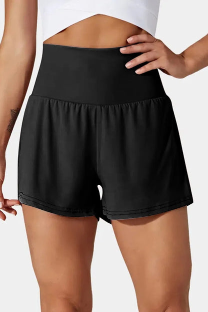 Classic Black Pocketed Swim Shorts