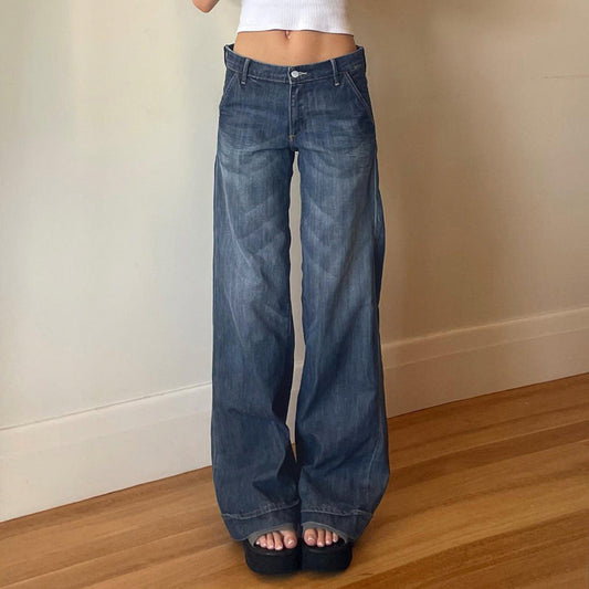 CoolTone Low-Rise Straight Jeans