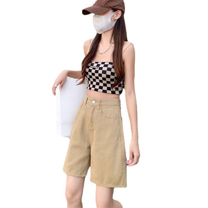 Stylish Korean Style High-Waist Shorts