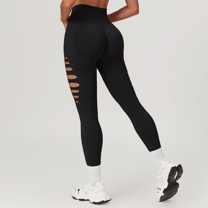 EuroChic Peach Hip Leggings