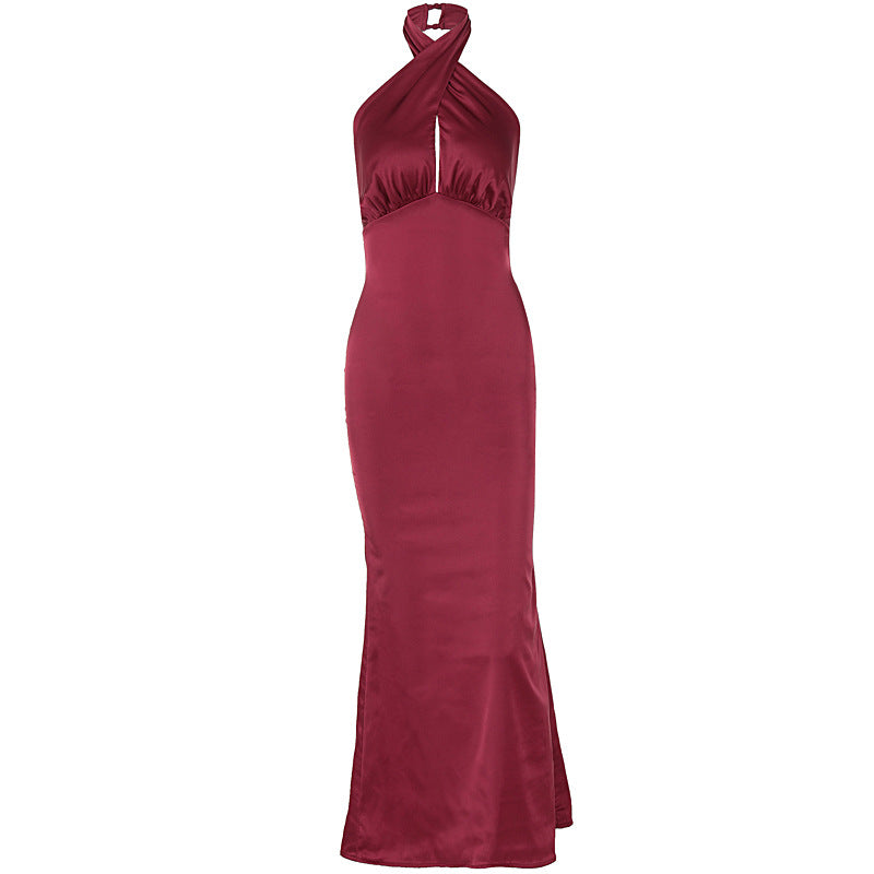 Summer Fashion Elegant Backless Sleeveless Dress - Sculptify™
