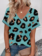 Womens Stylish Printed Slim-fit Short-sleeve Top  Short sleeve t-shirts Sculptify™