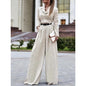 Fashionable Slim-fit Womens Top And Pants Set - Sculptify™