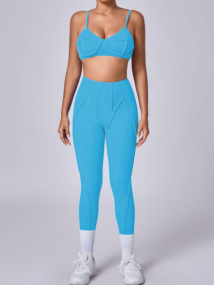 Outer Curve Seam Yoga Leggings