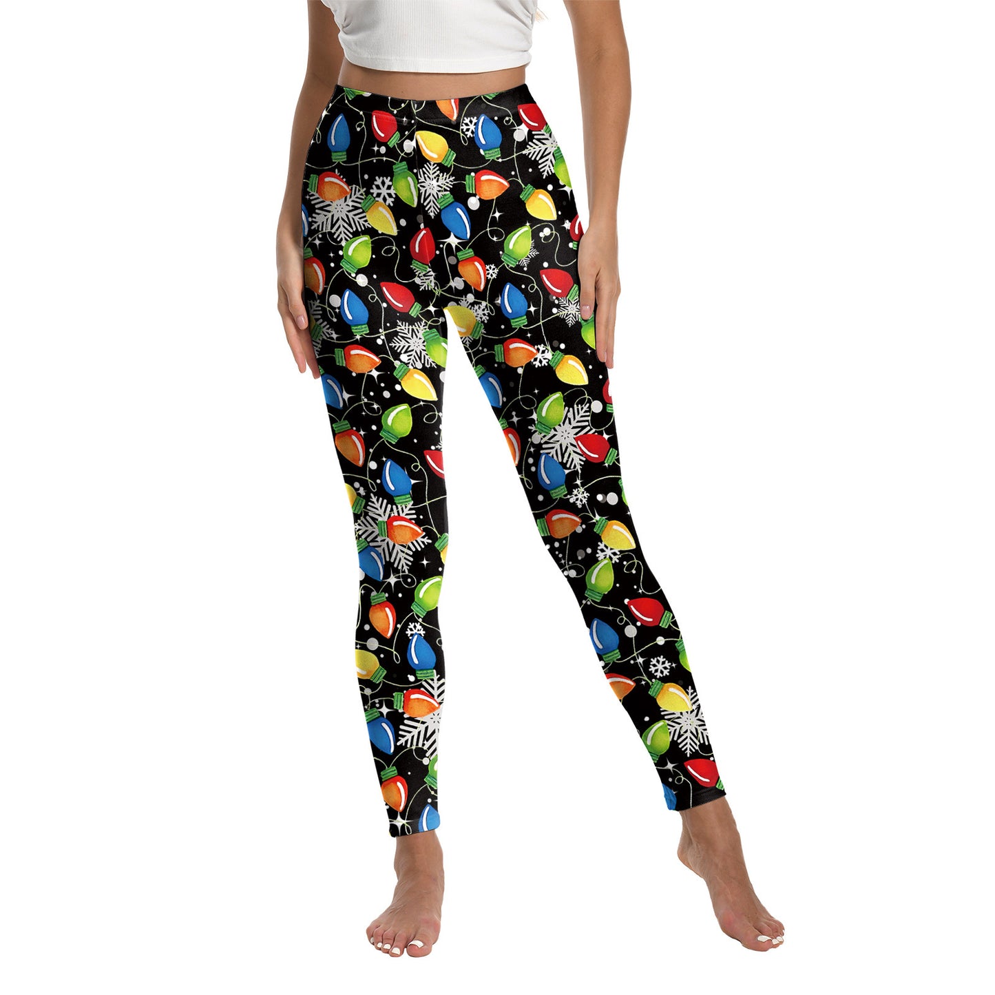 Holly Jolly Women’s Active Christmas Leggings