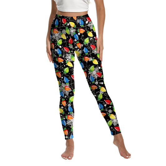 Holly Jolly Women’s Active Christmas Leggings