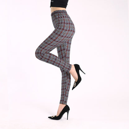 Autumn Bloom High-Waist Leggings