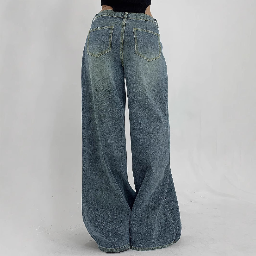American Chic Oversized Flare Jeans